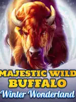 Majestic Wild Buffalo – Winter Wonderland