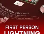 First Person Lightning Blackjack