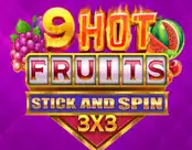 9 Hot Fruits Stick and Spin 3×3