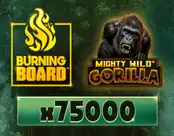 Mighty Wild: Gorilla Burning Board
