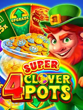 4 Super Clover Pots