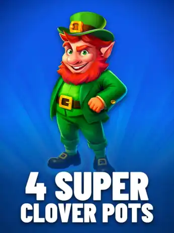 4 Super Clover Pots