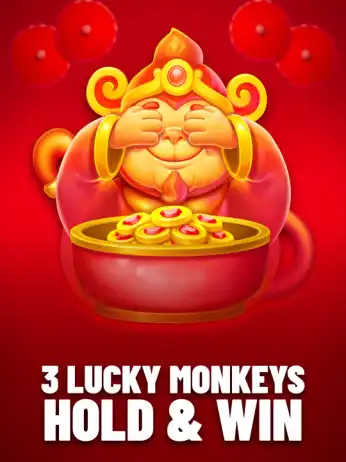 3 Lucky Monkeys Hold & Win