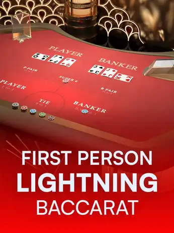 First Person Lightning Baccarat
