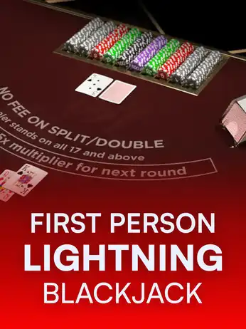 First Person Lightning Blackjack