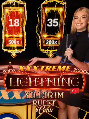 Turkce XXXtreme Lightning Roulette
