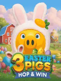 3 Easter Pigs - Hop and Win