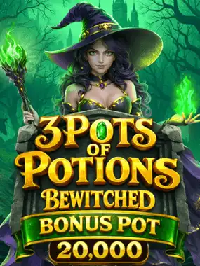 3 Pots of Potions Betwitched Bonus Pot 20,000