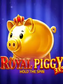 3x5 Royal Piggy: Hold The Spin