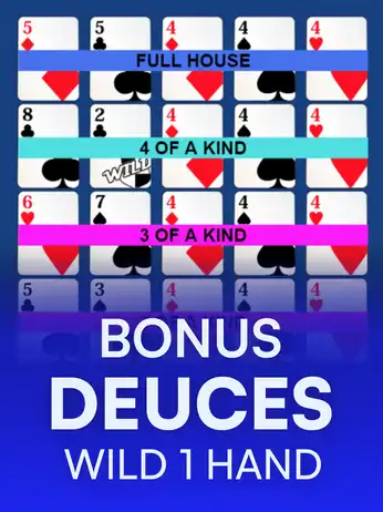 Bonus Deuces Wild 1 Hand