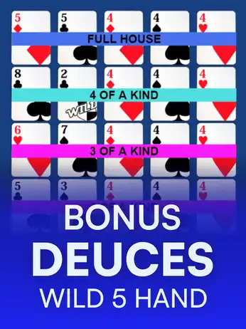 Bonus Deuces Wild 5 Hand