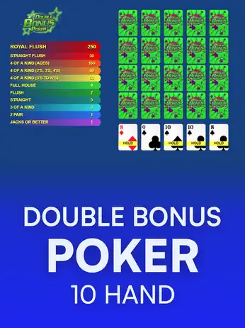 Double Bonus Poker 10 Hand