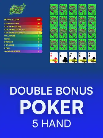 Double Bonus Poker 5 Hand