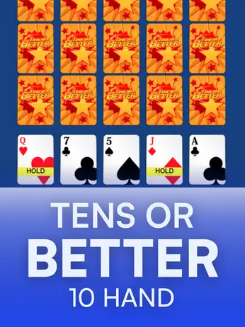 Tens or Better 10 Hand