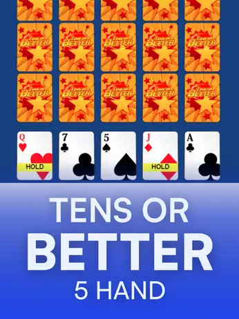 Tens or Better 5 Hand