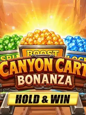 Canyon Cart Bonanza: Hold & Win