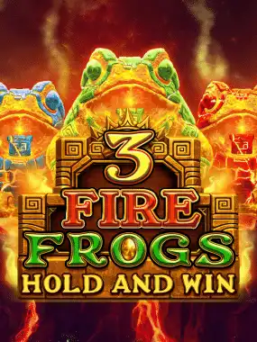 3 Fire Frogs: Hold & Win