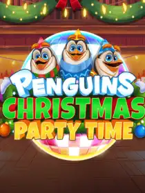 Penguins Christmas Party Time