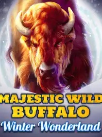 Majestic Wild Buffalo - Winter Wonderland