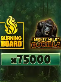 Mighty Wild: Gorilla Burning Board