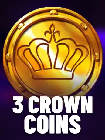 3 Crown coins