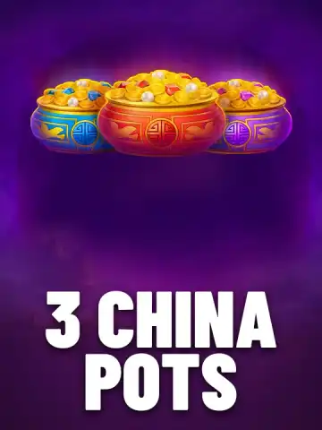 3 China Pots