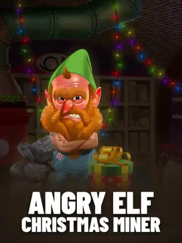 Angry Elf Christmas Miner