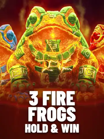 3 Fire Frogs: Hold & Win