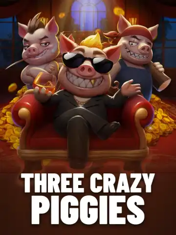 Three Crazy Piggies