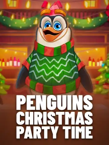 Penguins Christmas Party Time