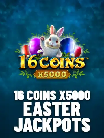 16 Coins x5000 Easter Jackpots