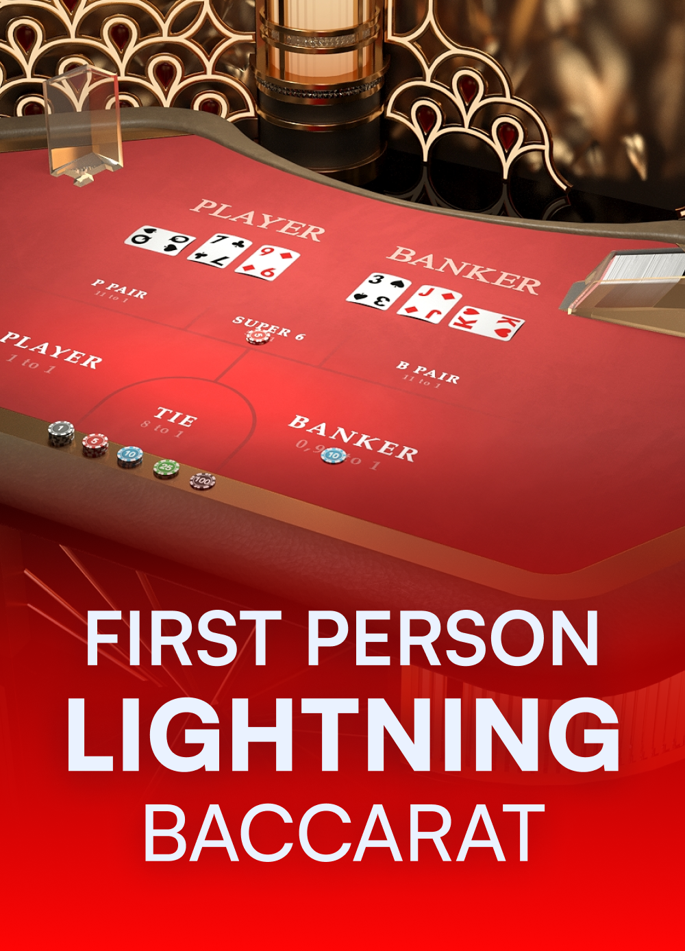 First Person Lightning Baccarat