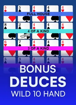 Bonus Deuces Wild 10 Hand